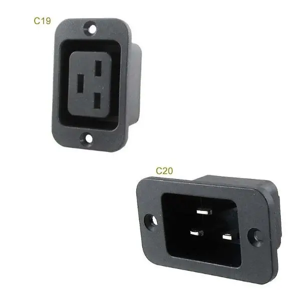 250 В переменного тока 16 А IEC 320 C19 C20 штепсельная вилка | Обустройство дома