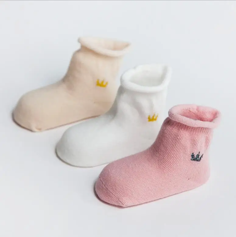 3Paris/Lots Baby Socks Boys Kids Warm Cotton Newborn Floor Sock Princess Girls Babe Short Infant Clothing Accessories | Мать и ребенок