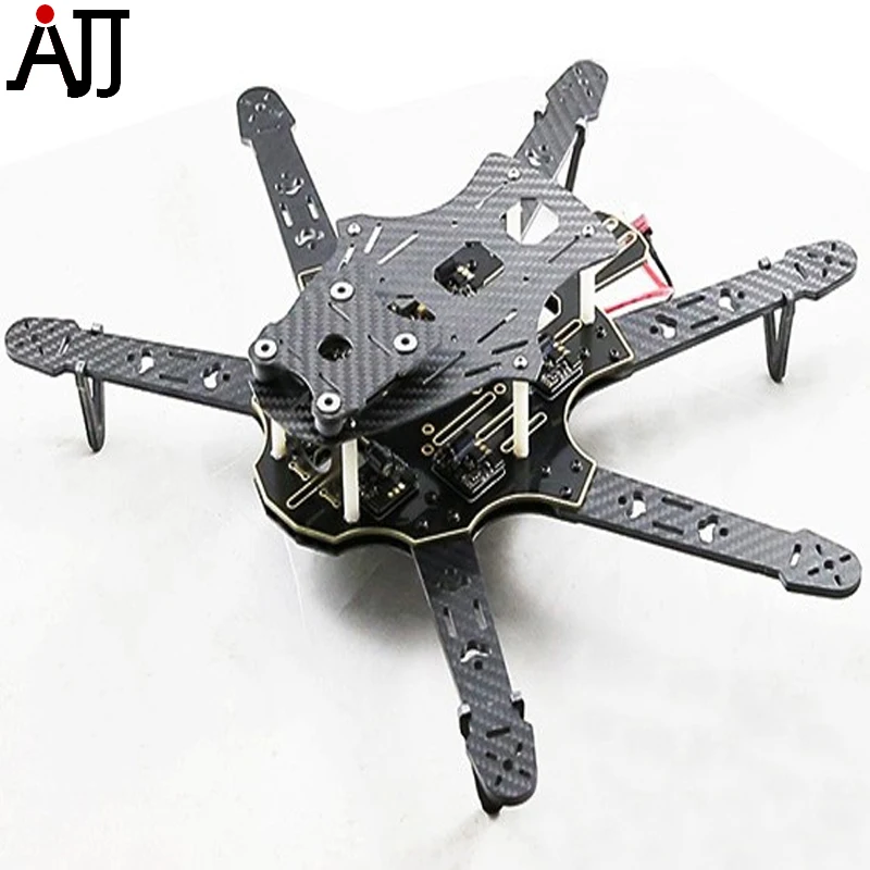 

Комплект рамы с несколькими роторами Argonaut 370 мм, полностью из углеродного волокна, Мультикоптер, интегрированный PCB и ESC Квадрокоптер