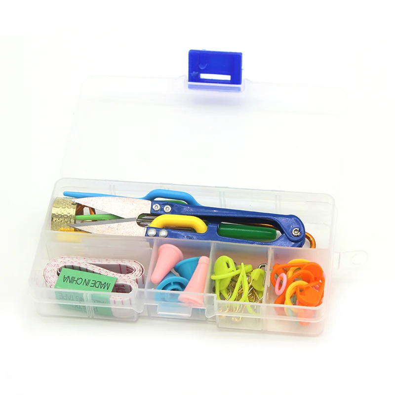 DONYAM 1 Комплект домашний DIY Набор инструментов для вязания крючком Крючки стежка