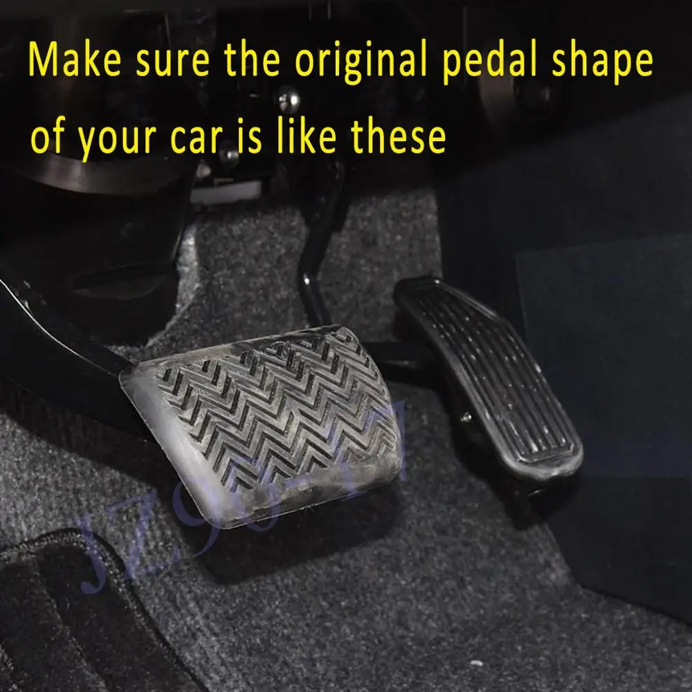 Car Styling No Drilling Aluminum Alloy Accelerator Gas Pedal Cover Brake Fit For Toyota Alphard 2015 2016 2017 2018 2019 | Автомобили и