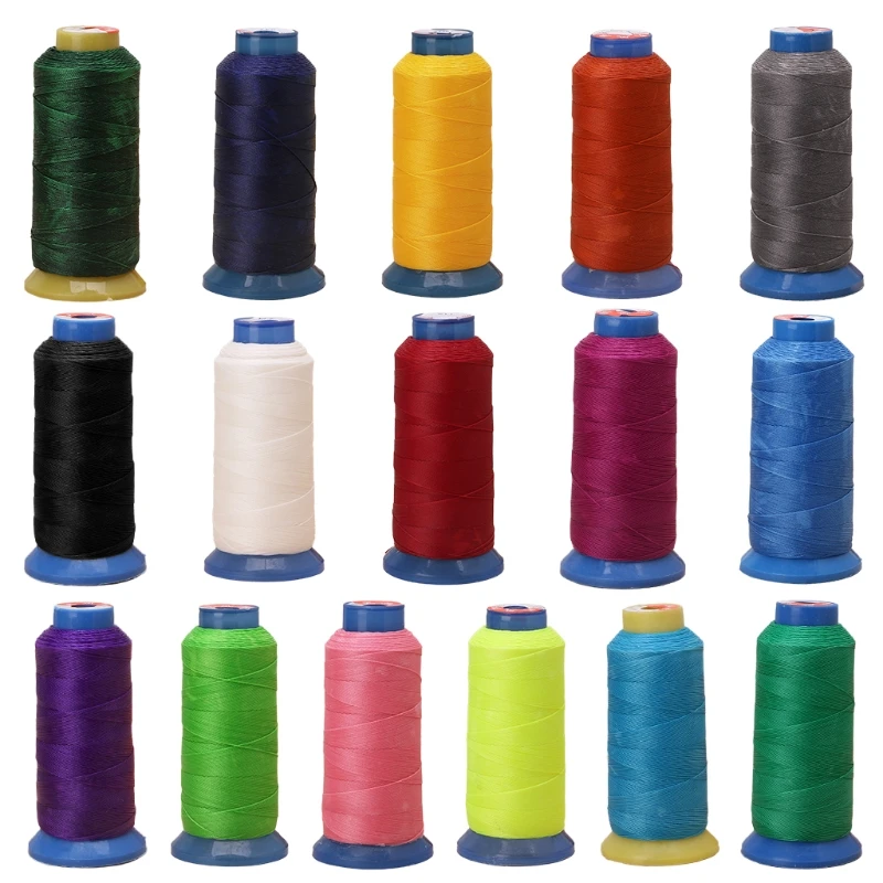 

480m 0.5mm 500D Leather Sewing Waxed Thread Polyster For Craft Repair Shoes W210