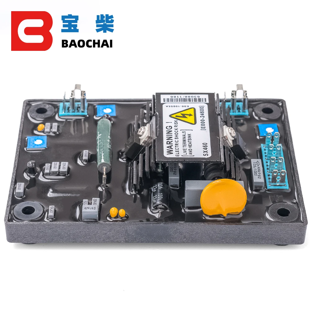 Генератор AVR SX460 однофазный дизель автоматический регулятор напряжения генераторная установка часть Регулируемый контроллер стабилизатор 100 кВт