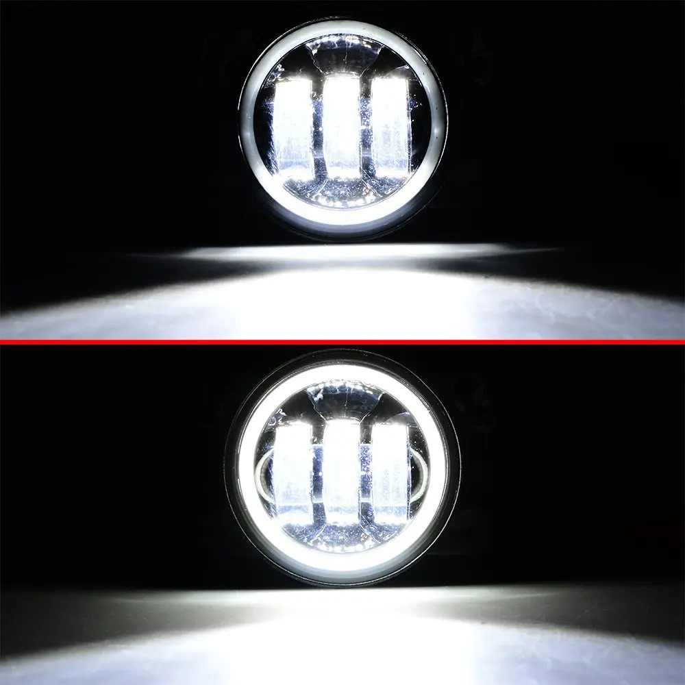 Фары головного света FADUIES 4 дюймовые круглые светодиодные противотуманные фары 30