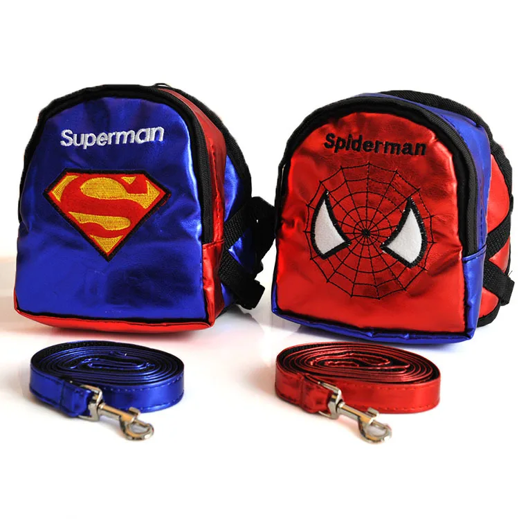 Super hero Cat Собак Pet travel перевозчик Рюкзак многофункциональный маленькая Собака