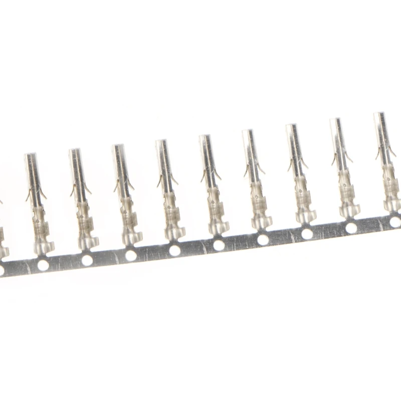 300 Pcs 4.2mm 5557 Computer Connector Terminals Female Needle Pin Low Foot images - 6