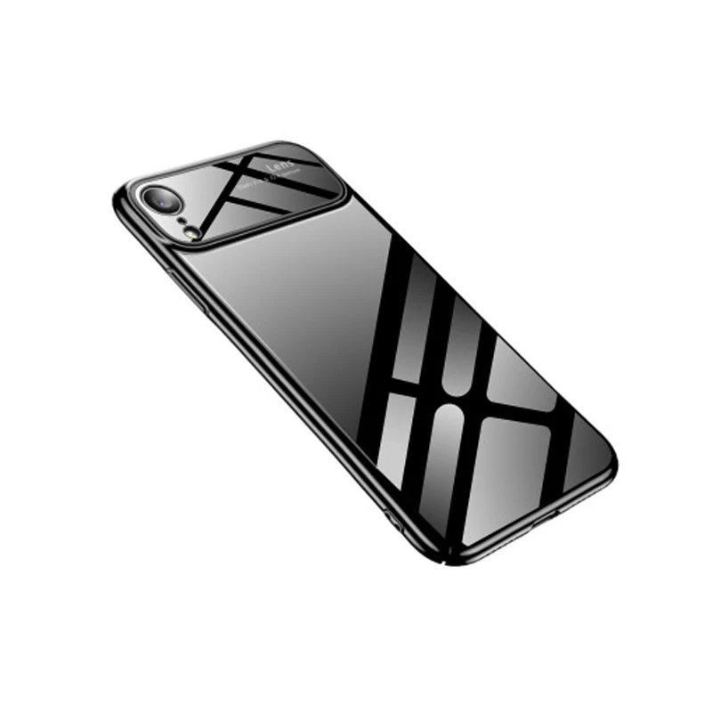 1 шт. чехол для телефона iphone xs/xr мм ультра-тонкий ПК xs max 3D Изогнутая Стеклянная
