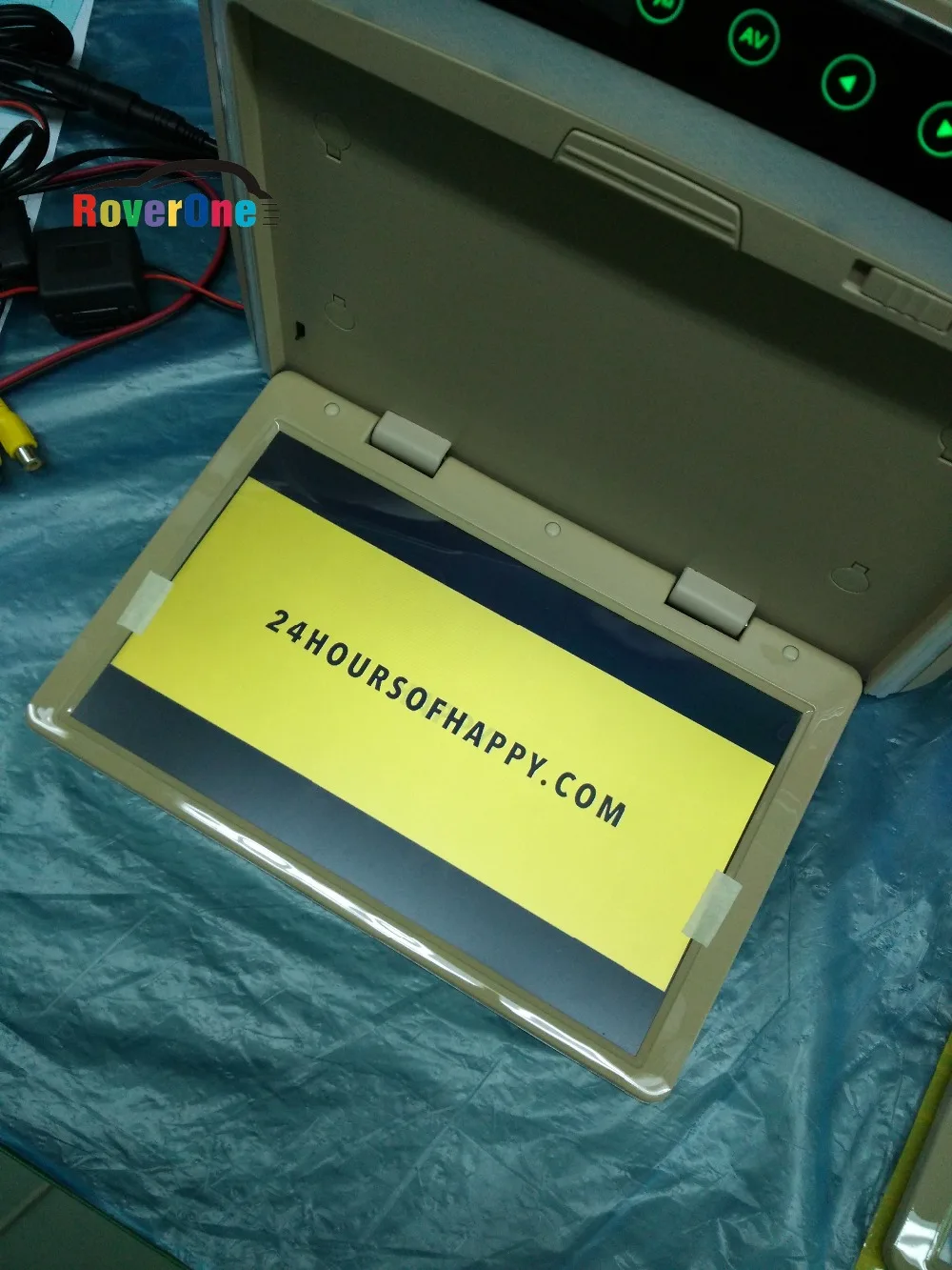 Автомобильный DVD плеер RoverOne 14 дюймов 1080P USB FM HDMI SD|roof mount monitor|monitor flipflip down monitor |