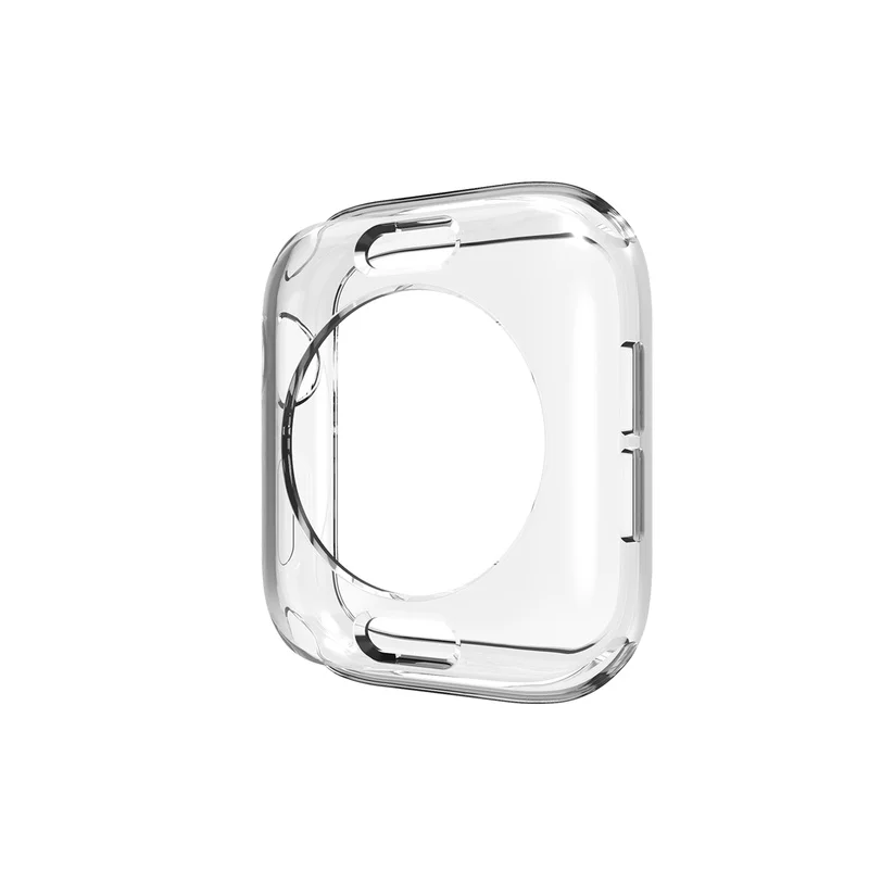 Силиконовый чехол для Apple Watch Series 4 44 мм 40 ТПУ защитные чехлы IWatch Универсальная