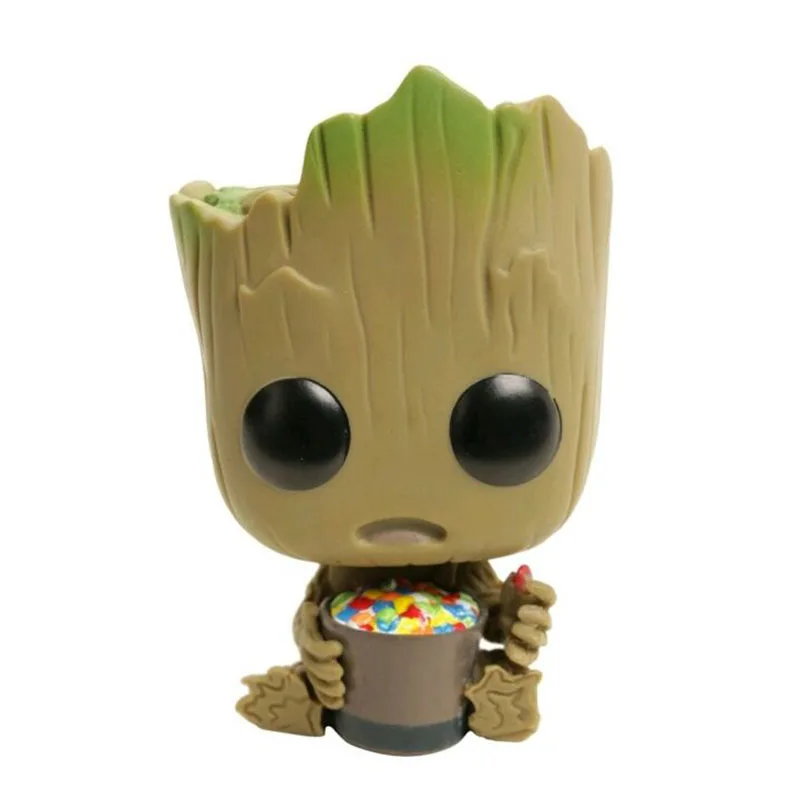 FUNKO POP Guardians of the Galaxy Candy Groots виниловая кукла Marvel Экшн фигурки Коллекция Модель украшение автомобиля фигурка игрушки подарок