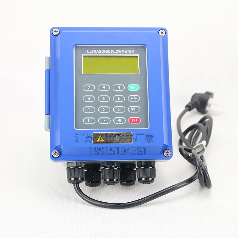 Ультразвуковой расходомер настенный жидкости защита IP67 TUF-2000B DN15-100/50-700/300-6000 мм