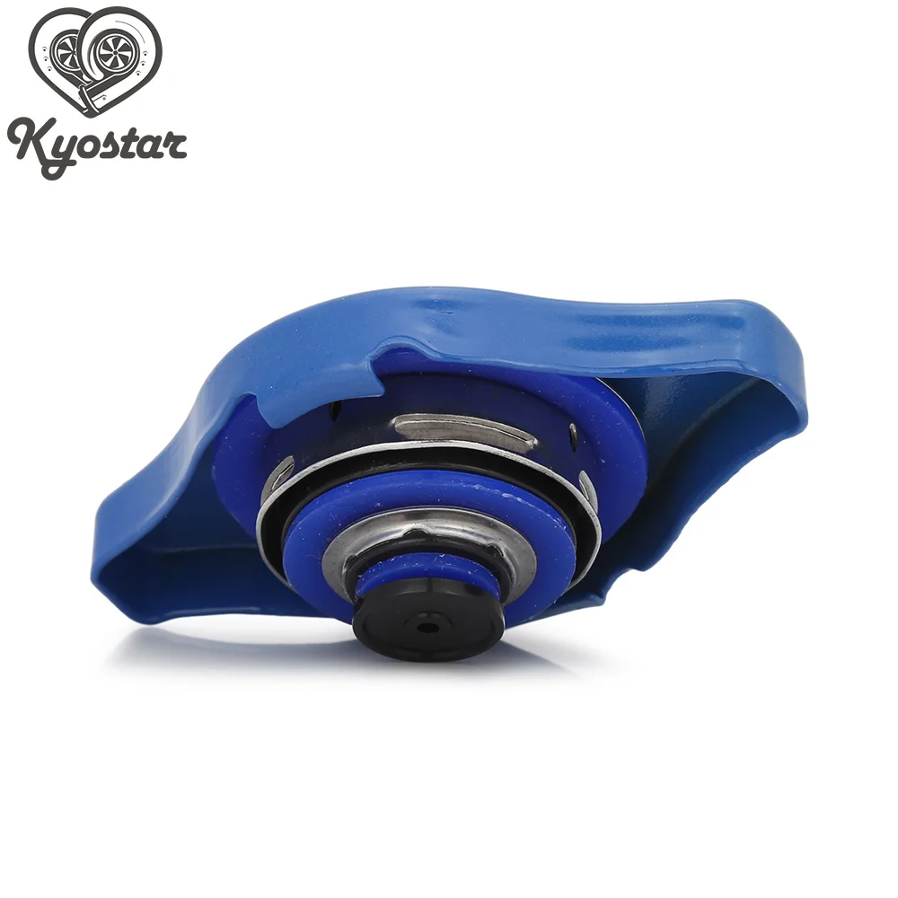 Blue 9mm Резервуар для воды высокого давления крышка радиатора 0,9 бар красный синий желтый 9 мм для Toyota/Honda 15 мм для Subaru/Nissan - Цвет: Blue 9mm