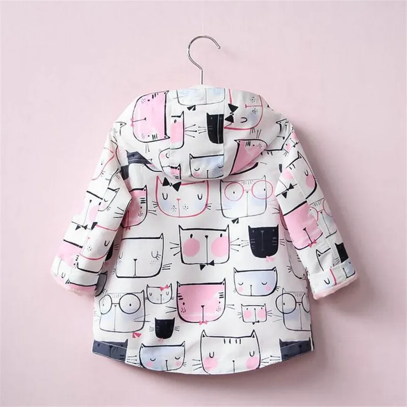 Новинка 2019 пальто для маленьких девочек зимняя куртка детская теплая