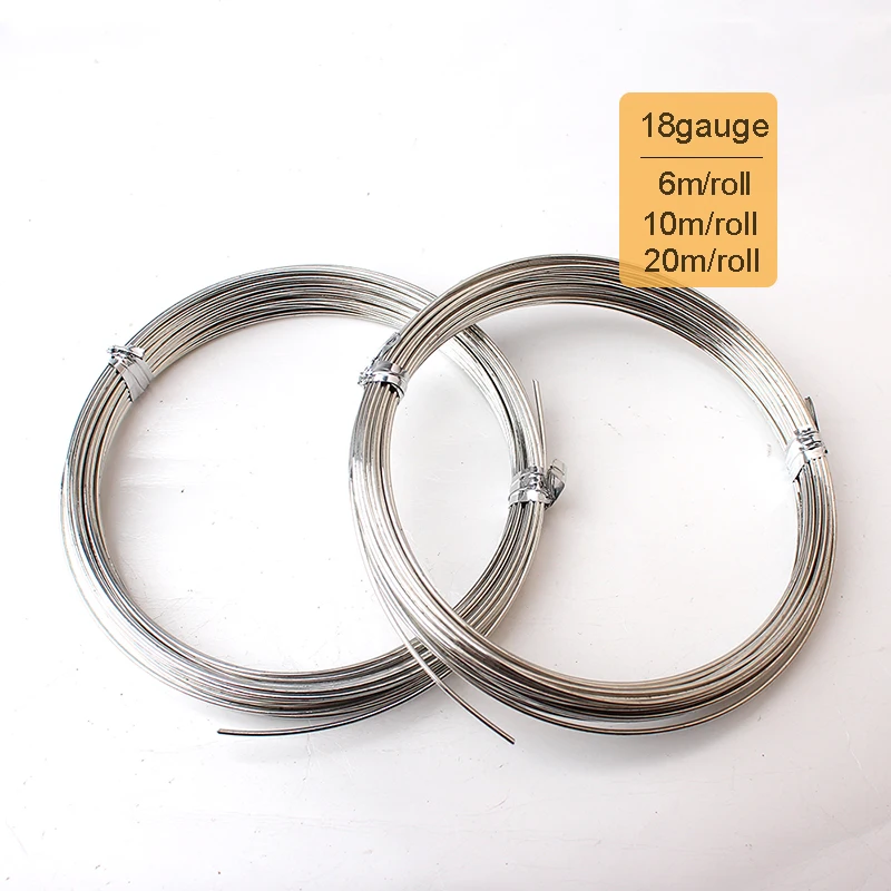 Рулон из мягкой медной проволоки с серебряным покрытием диаметр 18 мм рулон 1 20 м 10