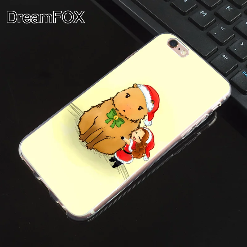 M421 Cartoon Paniting Capybara Soft TPU Silicone Case Cover For Apple iPhone 11 Pro XR XS Max 8 X 7 6 6S Plus 5 5S SE 5C 4 4S |