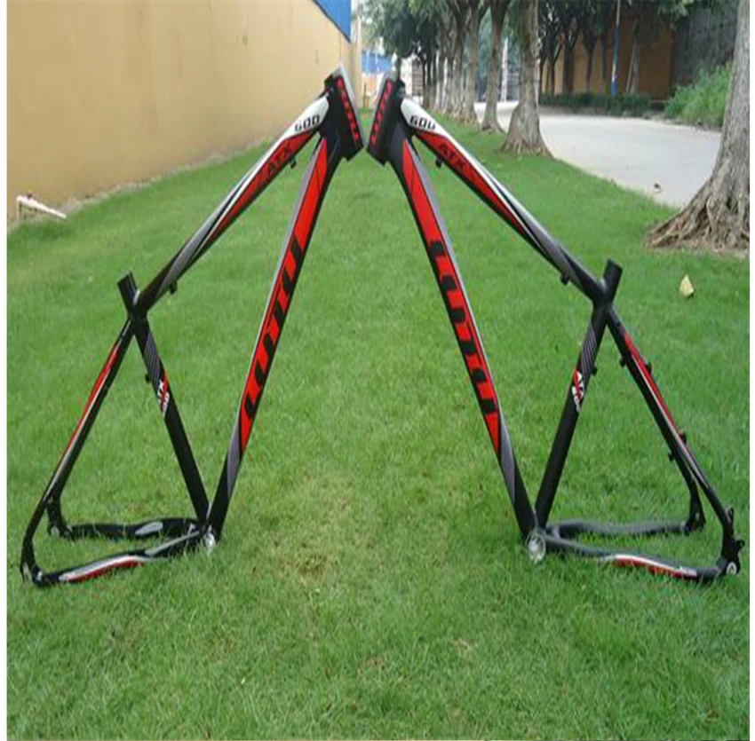 LUTU ATX600 сплав алюминий 7005 горный велосипед MTB рама 2" X 16"/1" для дискового крепление тормоза