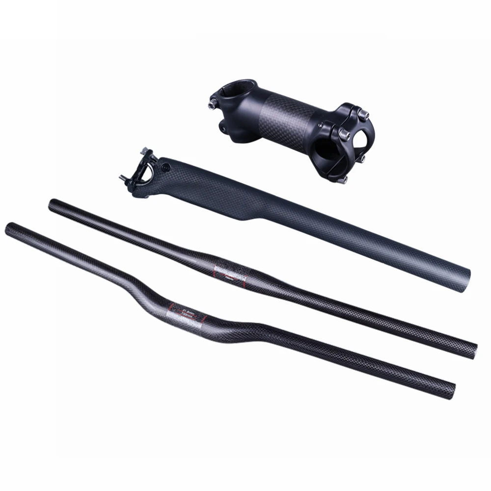 Набор горных велосипедов из углеродного волокна матовый черный штырь