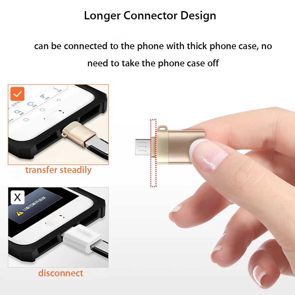 Micro USB OTG адаптер для Huawei Honor 9 Lite Mate 8/7 зарядный кабель штекер на 2 0 Мини конвертер устройство чтения