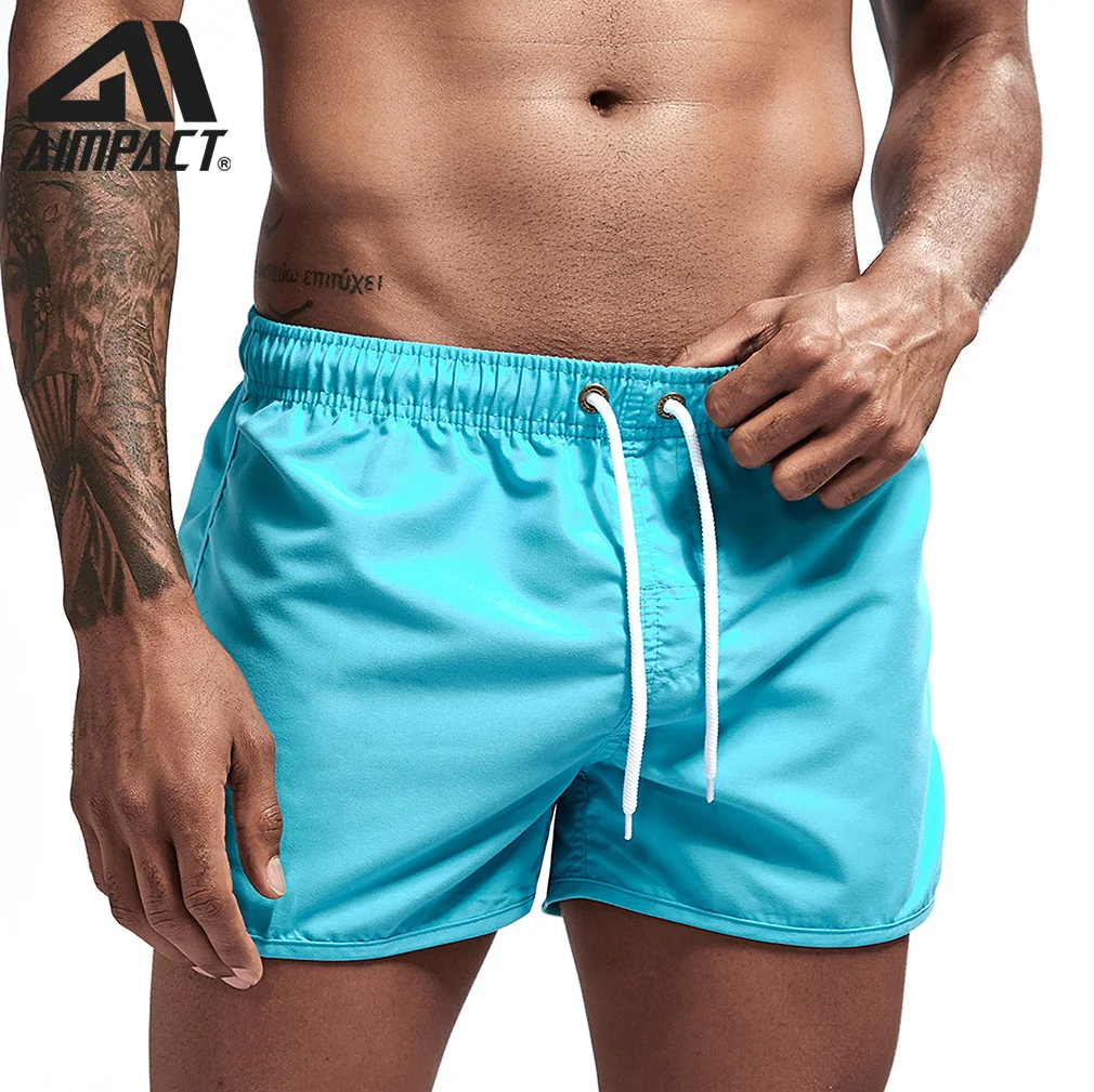 Aimpact быстросохнущие пляжные шорты для мужчин лето повседневное Active Sexy BeachSurf Swimi человек спортсмен Gymi дома Hybird стволы PF55