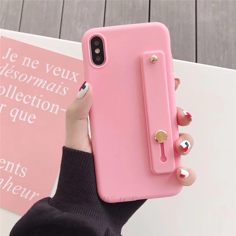 Силиконовый чехол на запястье для xiaomi redmi note 7 8 6 pro 5 plus 6a 5a mi 9 8 a2 lite se a1 a3 9t k20 7a
