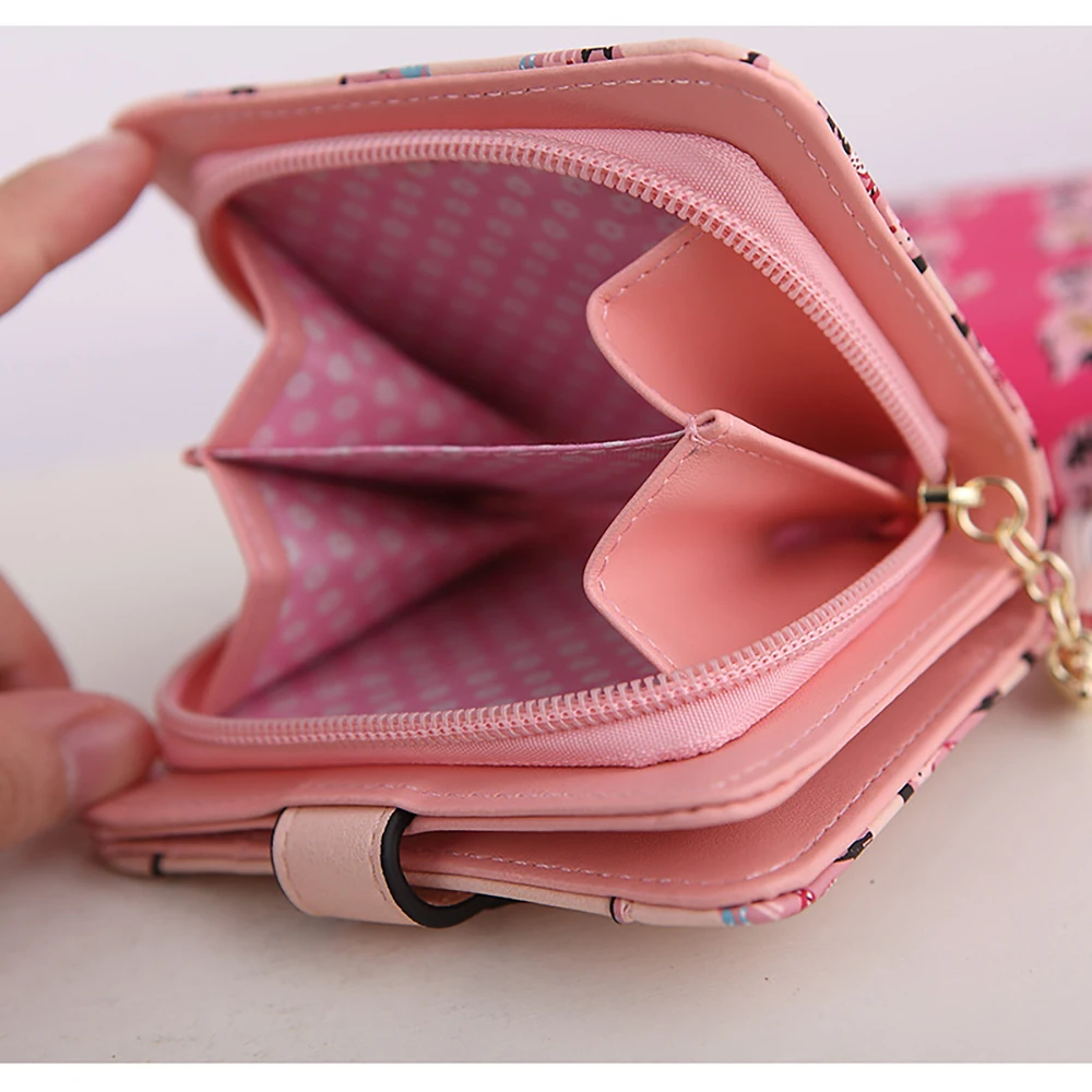 3 цвета модные женские кошельки с кисточкой и котом на застежке Женский кошелек