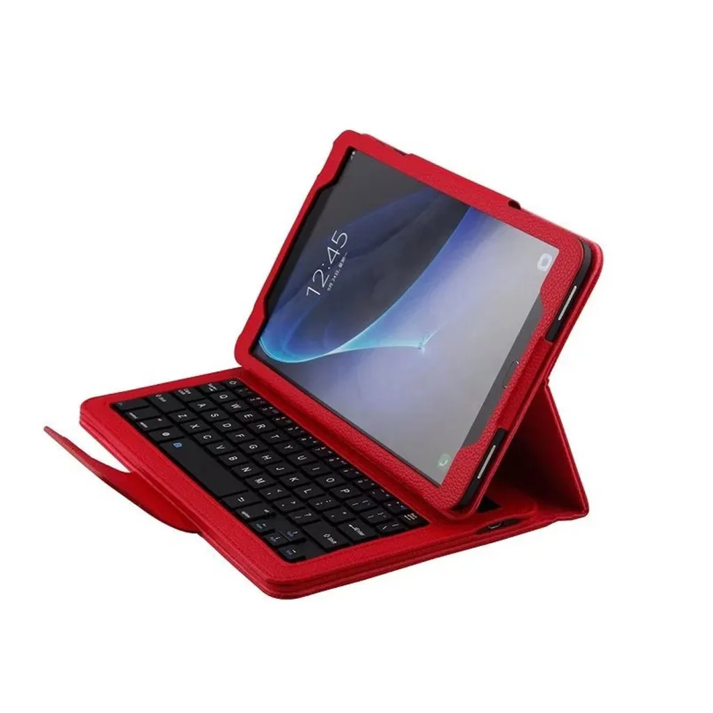 Съемная Беспроводная bluetooth-клавиатура для Samsung Galaxy Tab A T580 10,1 чехол для автоматического сна/пробуждения+ беспроводная клавиатура#25