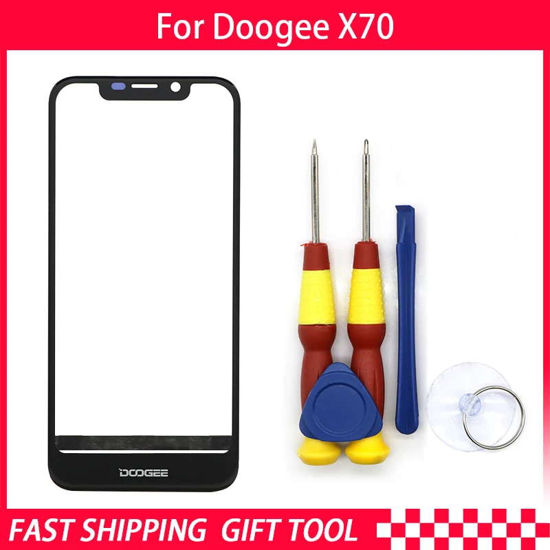 Новая оригинальная сенсорная панель для сенсорного экрана Doogee X70 запасные части +