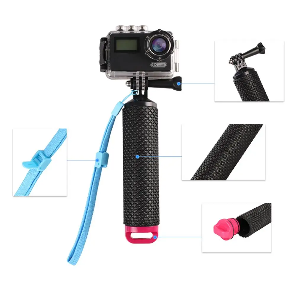 Водяная плавающая рукоятка для крепления поплавка аксессуары Gopro Hero 3 4 5 Xiaomi Yi 4K