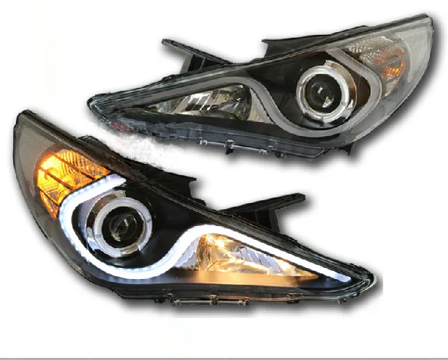 HID,2011~,Car Styling,Sonata Headlight,Solaris,accent,Elantra,Genesis,i10,i20,santa fe,tucson,lantra;Sonata head lamp