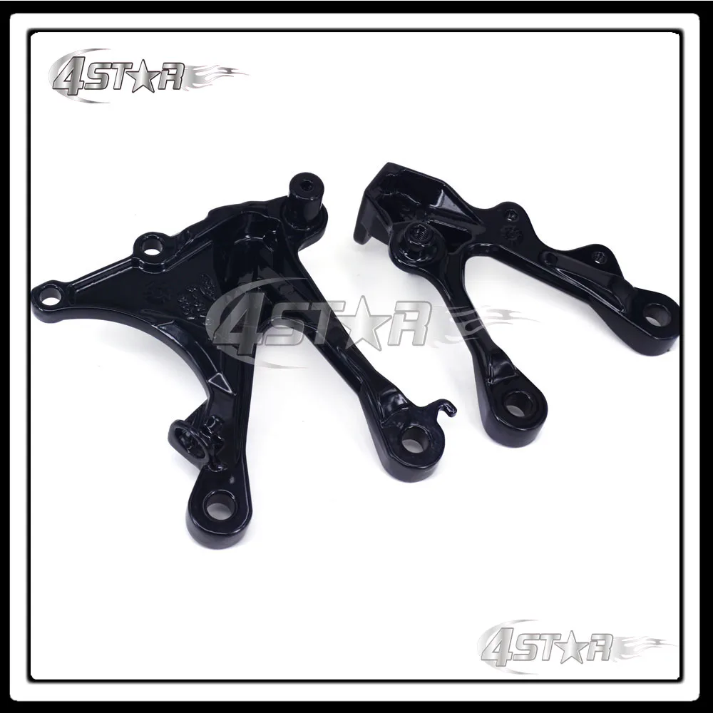 Алюминий черные мотоциклетные передние подножка мотоциклиста лежит педали и