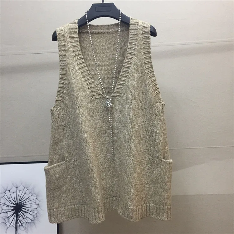 new spring/autumn women's clothing sweaters maternity knitted pregnancy vest one size 5064 |