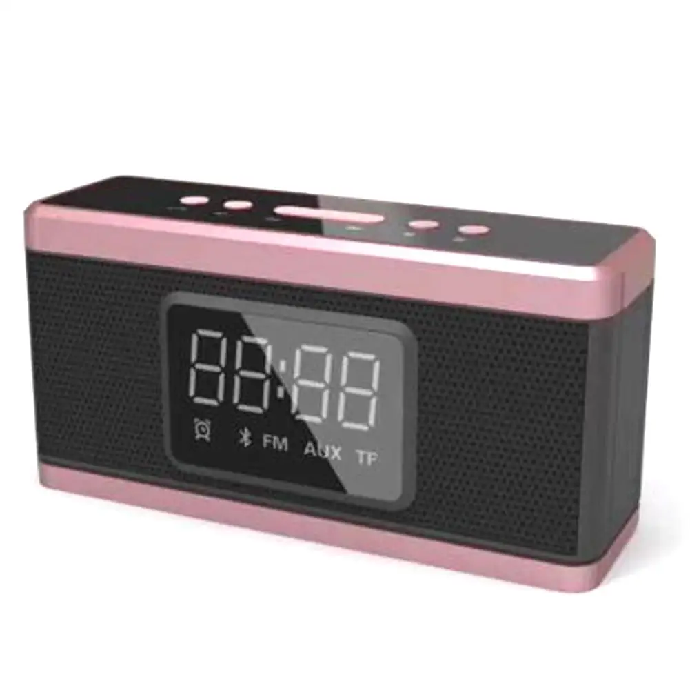 X32 Bluetooth Speaker Multifunction Wireless Portable Subwoofer Clock Alarm Display Gift Deep Bass Stereo | Электроника