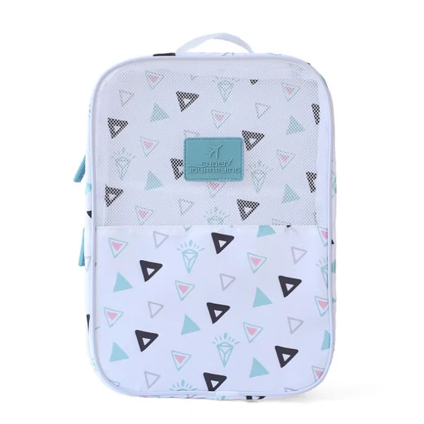 White Shoe Bag Модные наборы сумок для путешествий, косметическая обувь для макияжа, сумка для паспорта, одежда, нижнее белье, чемодан, органайзер для хранения, аксессуары для багажа - Цвет: White Shoe Bag