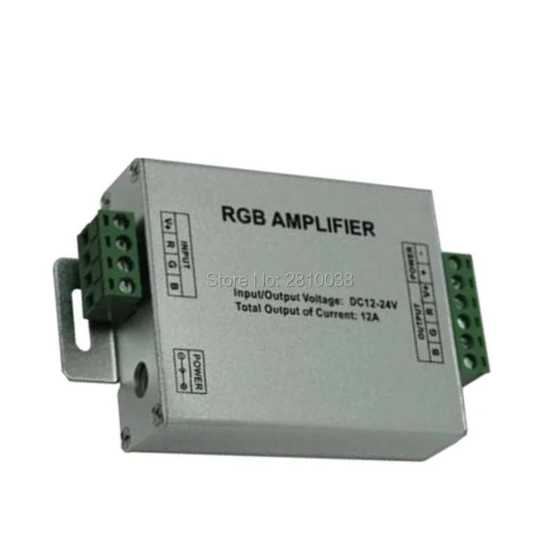 2 шт./лот DC 12 24 в RGB релейный усилитель общий анод 3H полноцветный светодиодный лупа