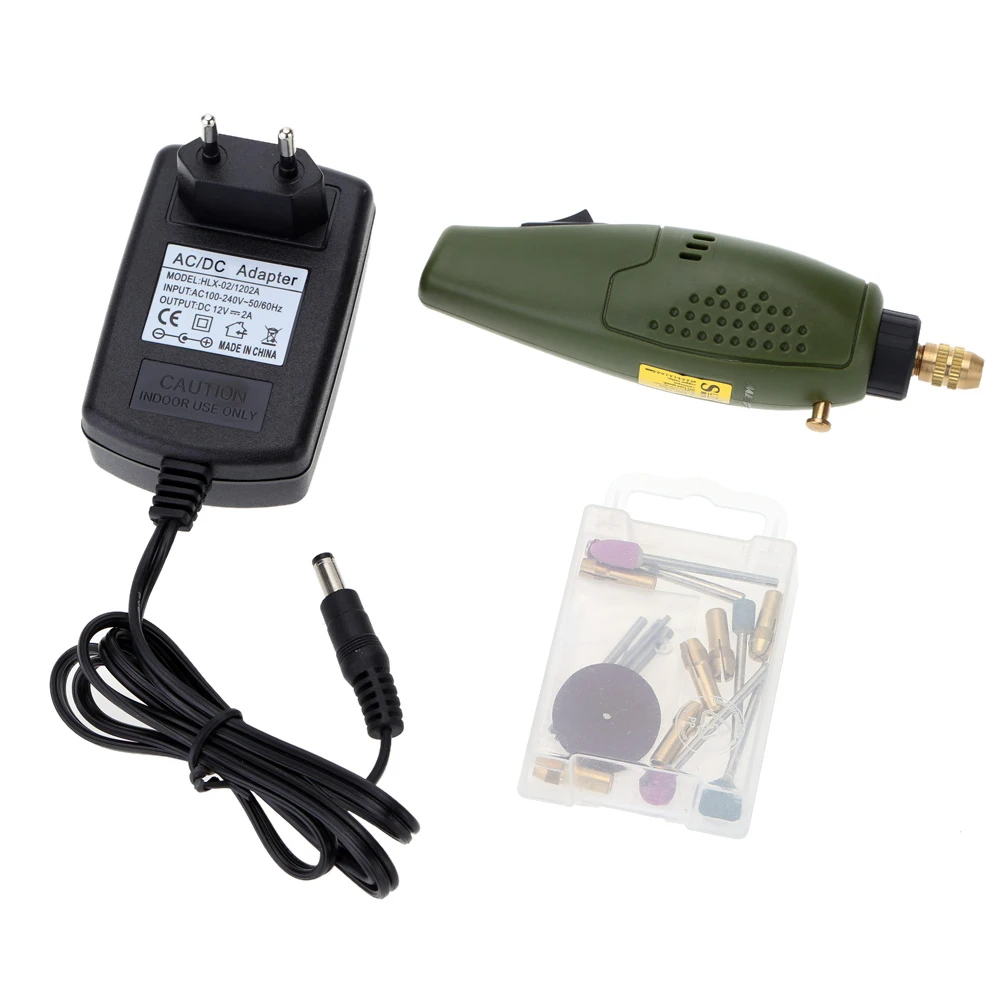 Профессиональный электрический шлифовальный набор Meterk 12 В постоянного тока