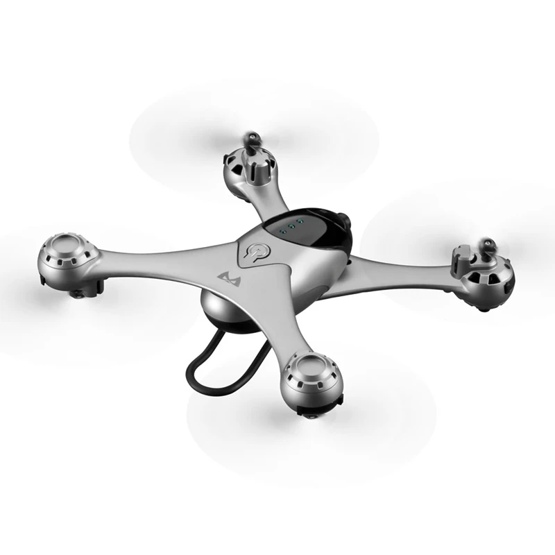 SMRC M6 Follow Me Квадрокоптер карманные Дроны с камерой Hd 4K Rc Fpv Вертолет-черный
