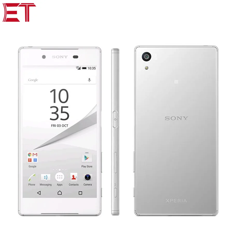 Мобильный телефон sony Xperia Z5 E6633, 5,2 дюймов, 3 Гб ОЗУ, 32 Гб ПЗУ, Восьмиядерный Водонепроницаемый Пылезащитный телефон Snapdragon 810 с двумя sim-картами