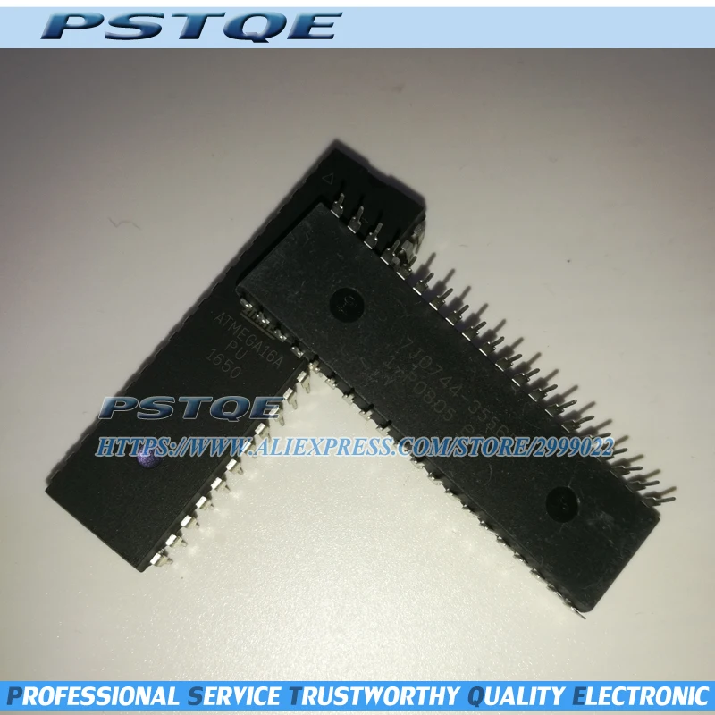 Бесплатная доставка новый оригинальный ATMEGA16A PU P16A DIP|dip| |