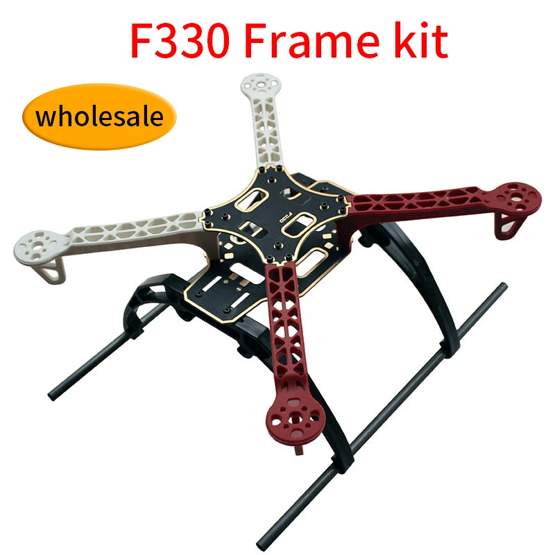 F330 Frame Quadcopter Multicopter with Landing Gear Red White Black Arm Airframe Wheel Rack Kit Support for DJI KK MK MWC Kit