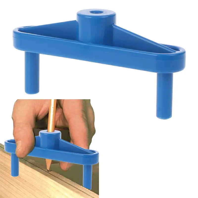 

Woodworking Drill Locator Marking Center Finder Line Scriber Wood Tools