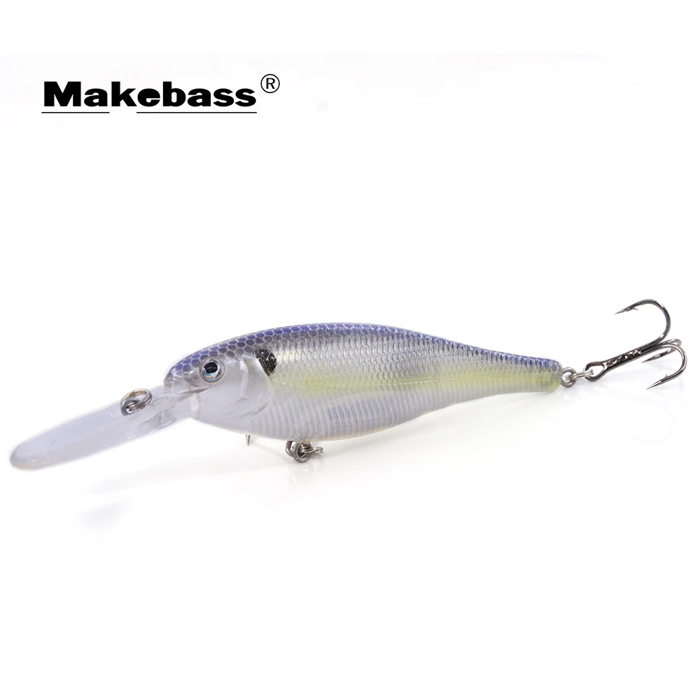 MAKEBASS Pesca рыболовные приманки набор Shad Suspending Jerkbait жесткие Topwater Popper плавающая