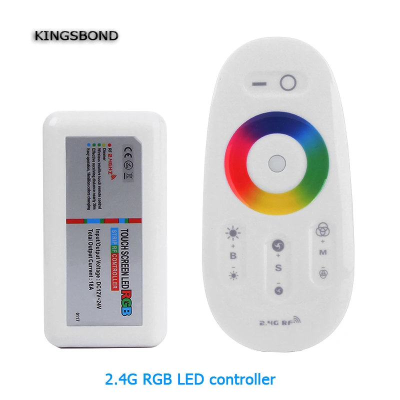 Водонепроницаемая IP65 5m 300 светодиодный s 5050 RGB Светодиодная лента + 1 шт. сенсорный