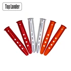 2 4 6 шт Кемпинг Тент колышки u-образные колышки для открытого пляжа снег песок алюминиевый тент Аксессуары 23 см СПЛАВ песок грунтовые колышки