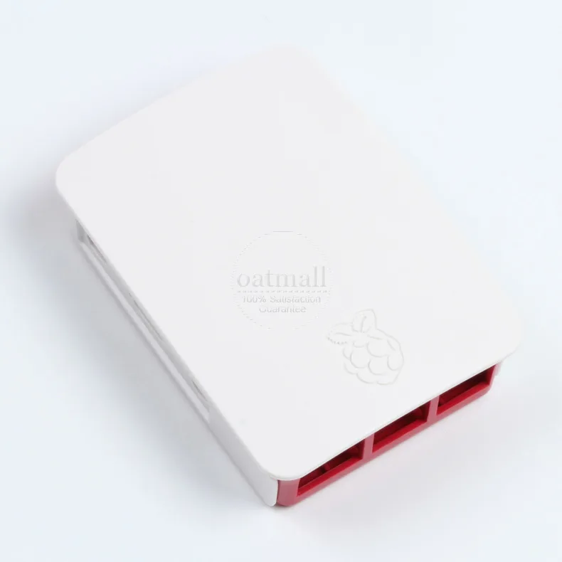 Red White Чехол Raspberry Pi 3 Официальный ABS Профессиональный Корпус Raspberry Pi 3 model B Plus/Pi 2 Чехол защитный пластиковый корпус - Цвет: Red White