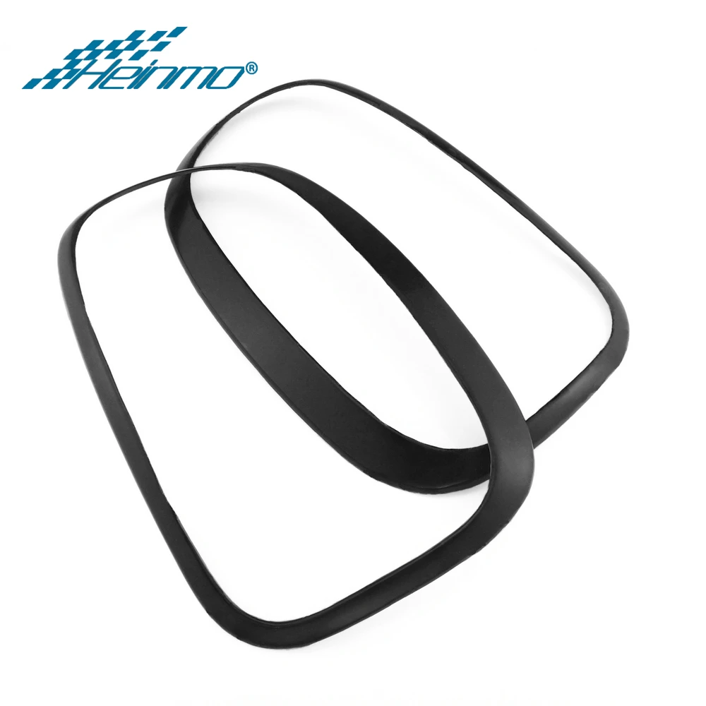 2PCS For Rear Black Для MINI Countryman, аксессуары для MINI Cooper R60, головной светильник, передняя головка, задний фонарь, светильник, наклейка для MINI R60, автомобильный стиль - Название цвета: 2PCS For Rear Black