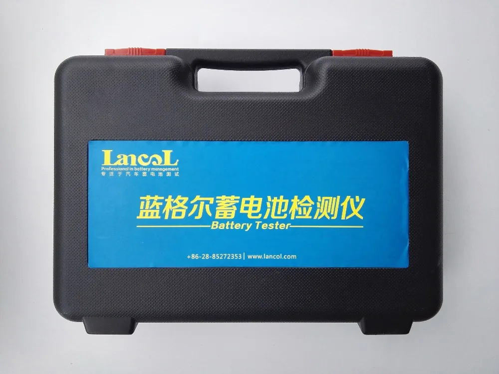 Цифровой анализатор аккумулятора Lancol тестер автомобиля стандартный с принтером
