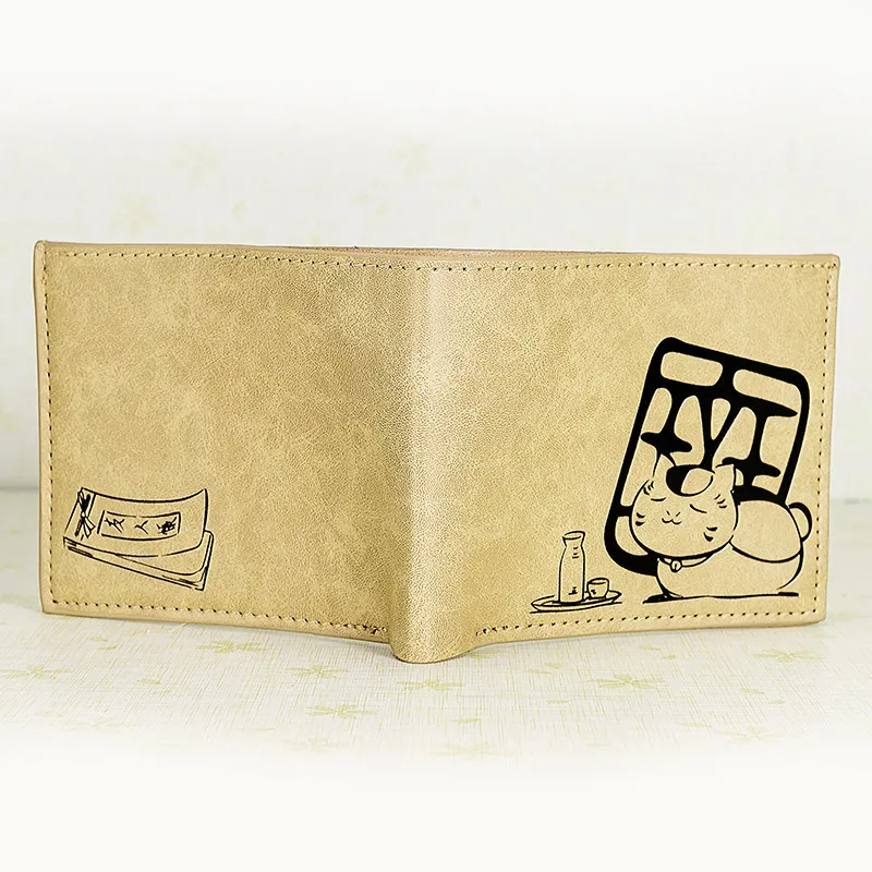 Японский аниме Natsume Yuujinchou cos Nyanko-sensei PU мужской женский модный длинный и короткий кошелек для отдыха