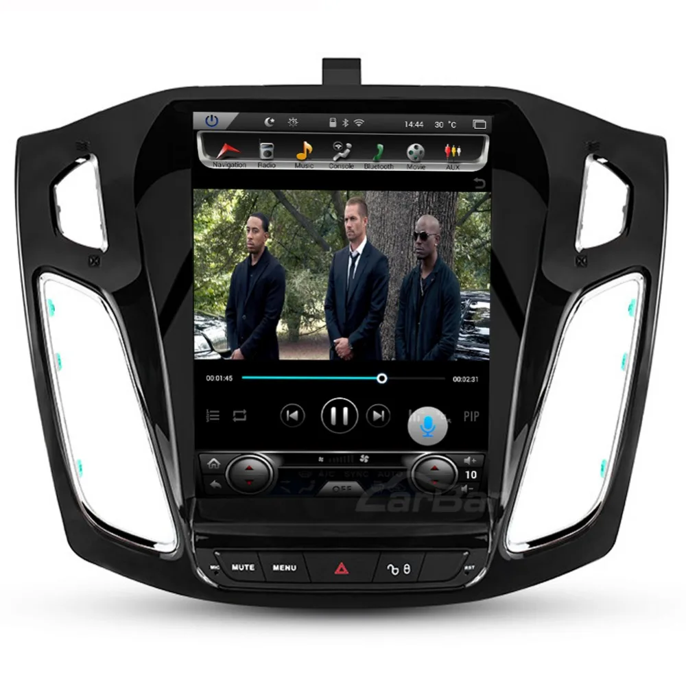 10," вертикальный экран 1024*768 Android автомобильный DVD gps навигатор радио плеер для Ford Focus 2012 2013 ram 2 Гб четырехъядерный