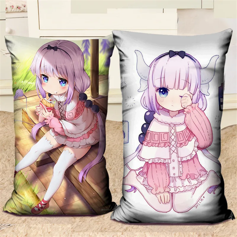 Amellor 40x60 см Декоративные подушки Kobayashi san Chi no Maid Dragon мультяшная Подушка Мягкая
