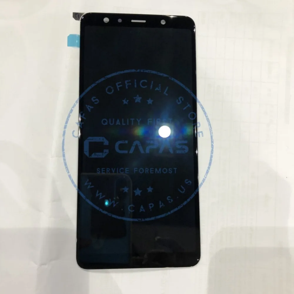 Оригинальный ЖК дисплей для Samsung Galaxy A7 2018 сенсорный экран 10 дигитайзер замена